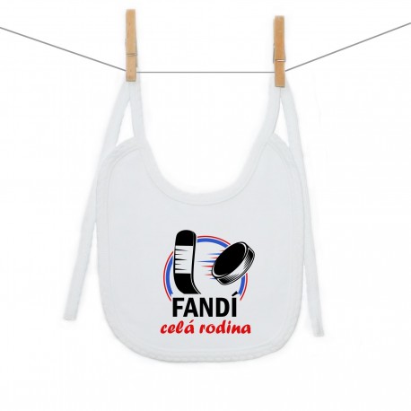Podbradník na zaväzovanie Fandí celá rodina Podbradník na zaväzovanie Fandí celá rodina