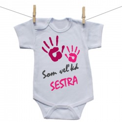 Body s krátkym rukávom Som veľká sestra