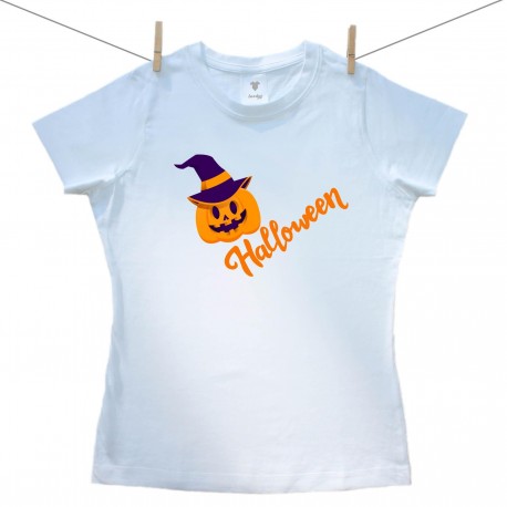 Dámske tričko s krátkym rukávom Happy Halloween