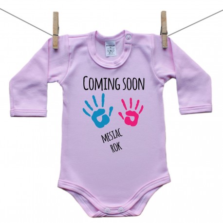 Ružové Body s dlhým rukávom Coming soon Ružové Body s dlhým rukávom Coming soon