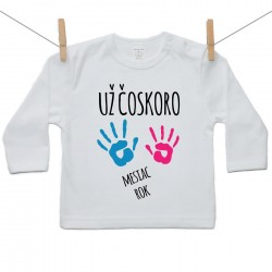Tričko s dlhým rukávom Už čoskoro