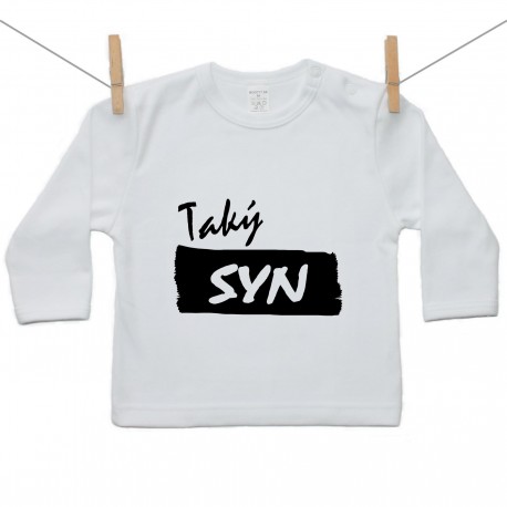 Tričko s dlhým rukávom Taký syn