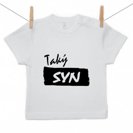 Tričko s krátkym rukávom Taký syn