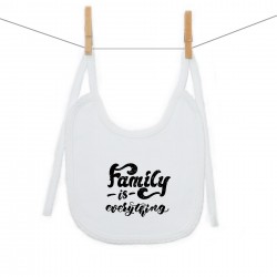 Podbradník na zaväzovanie Family is everything