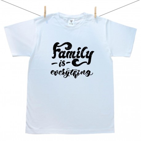 Pánske tričko s krátkym rukávom Family is everything