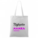 Biela taška Najlepšia mamka