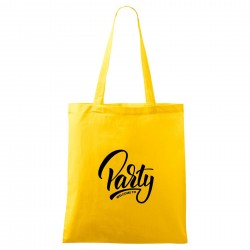 Žltá taška Welcome to party
