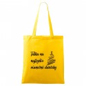 Žltá taška Na najlepšie vianočné darčeky