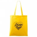 Žltá taška Love
