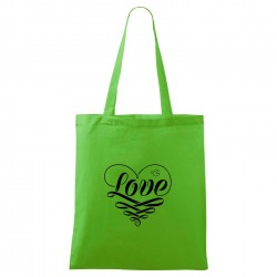 Zelená taška Love