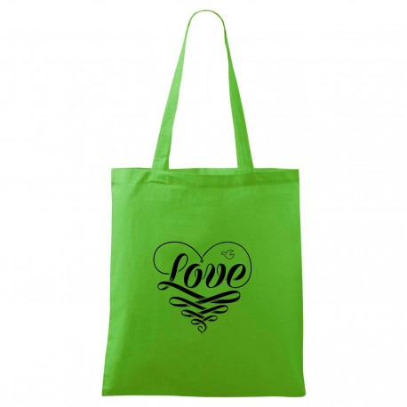 Zelená taška Love