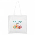 Biela Maxi taška Tatov tím
