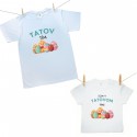 Rodinná sada (tričko s krátkym rukávom) Tatov veľkonočný tím