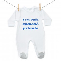 Overal Splnené prianie Modrá