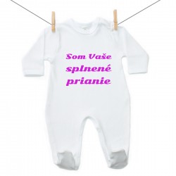 Overal Splnené prianie Ružová
